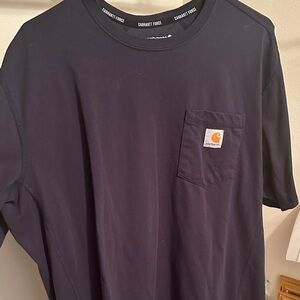 Carhartt Men's Dark Blue Short Sleeve Tee